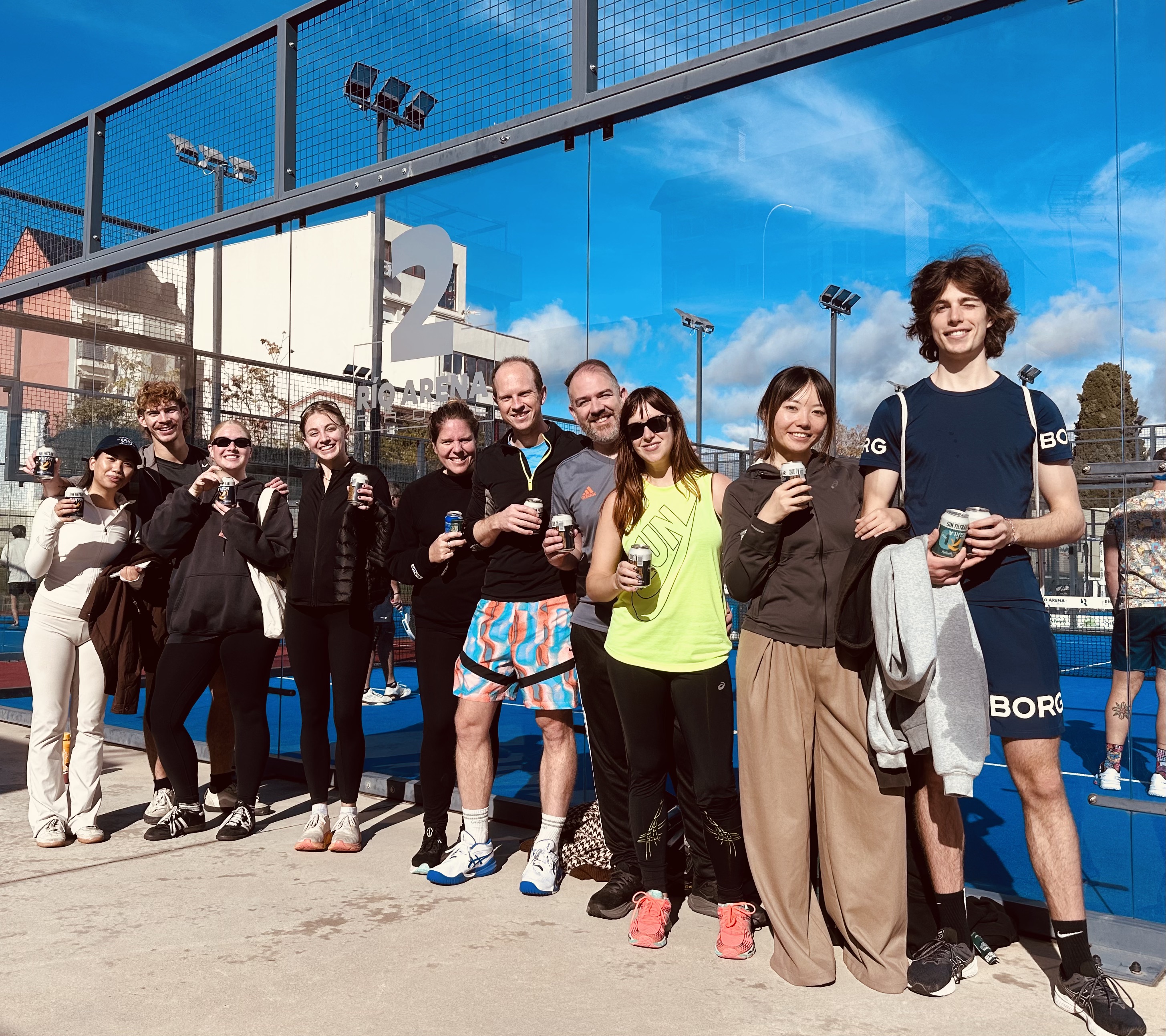 Entrenamiento de Common Padel Camps en Madrid