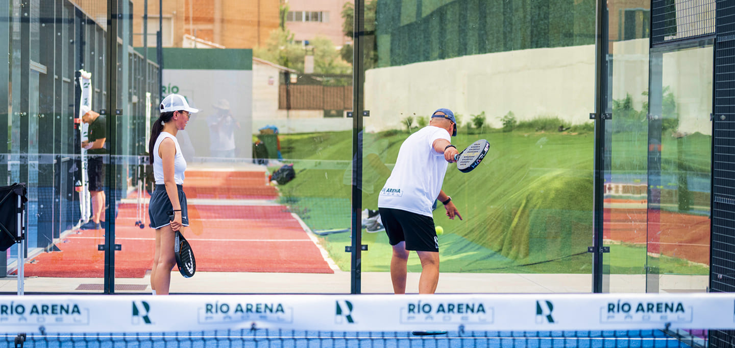 Pistas de padel de Rio Arena en Madrid